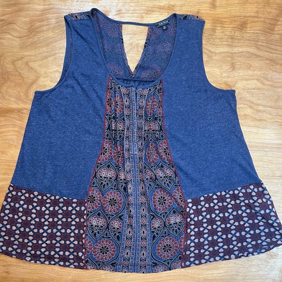 Lucky Brand Tops - Lucky Brand Boho Sleeveless Top Size 2X